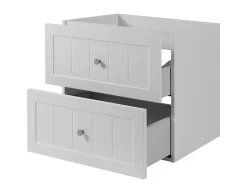 Furnidea Meuble suspendu sous lavabo GUSTO blanc 60 cm* Meuble Sous Lavabo