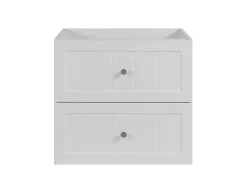 Furnidea Meuble suspendu sous lavabo GUSTO blanc 60 cm* Meuble Sous Lavabo