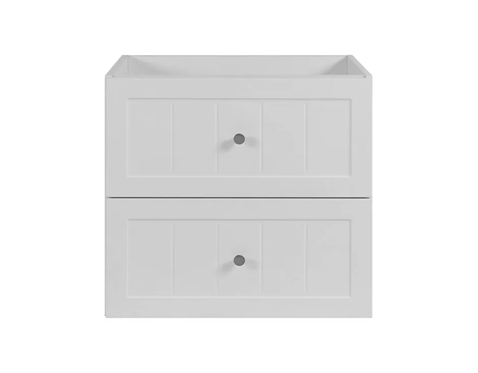 Furnidea Meuble suspendu sous lavabo GUSTO blanc 60 cm* Meuble Sous Lavabo
