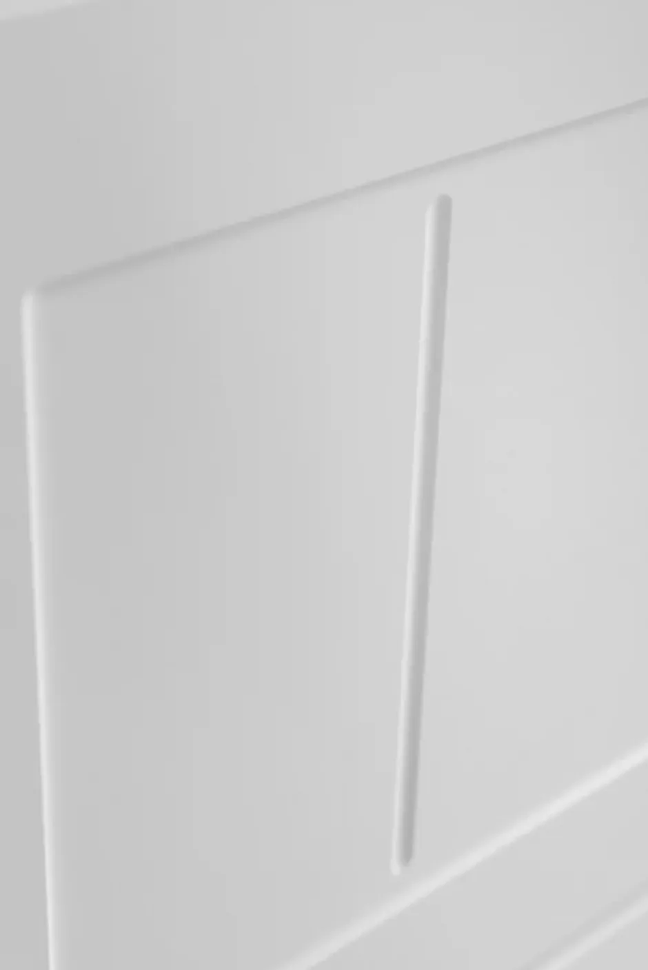 Furnidea Meuble suspendu sous lavabo GUSTO blanc 60 cm* Meuble Sous Lavabo