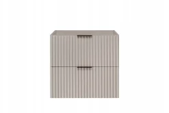 Furnidea Meuble suspendu sous lavabo FLOW cachemire 60 cm