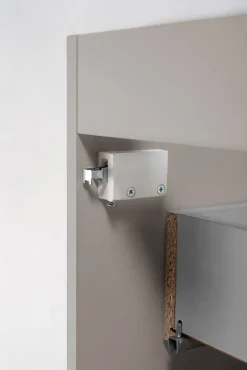 Furnidea Meuble suspendu sous lavabo FLOW cachemire 60 cm