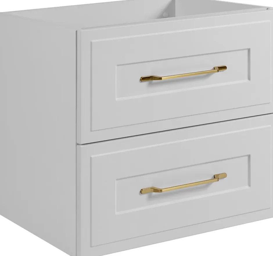 Furnidea Meuble suspendu sous lavabo CLASSIC blanc 60 cm