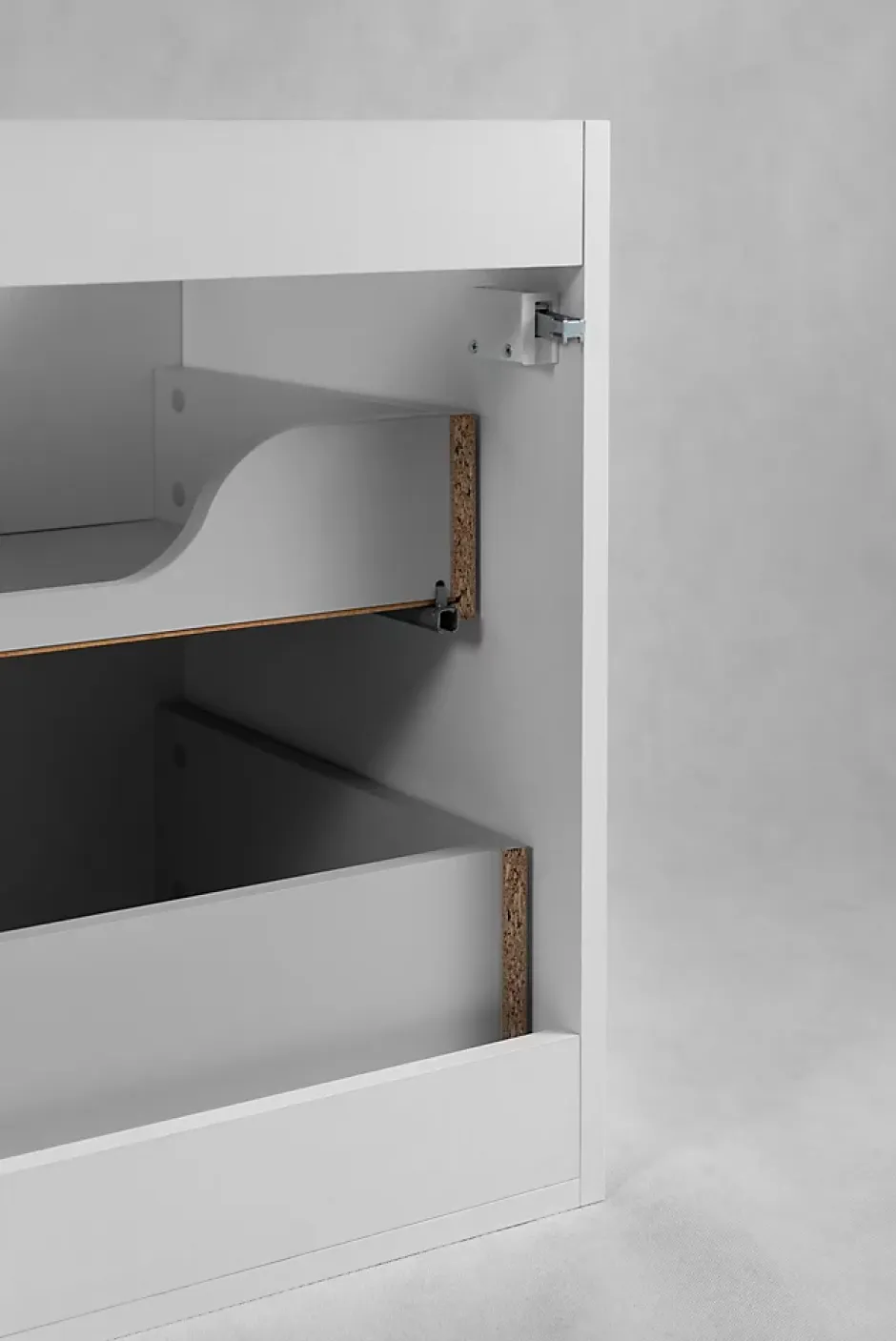 Furnidea Meuble suspendu sous lavabo CLASSIC blanc 60 cm