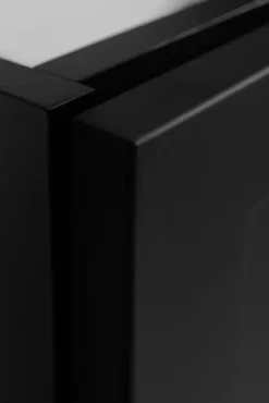 Furnidea Meuble suspendu sous lavabo GUSTO noir 80 cm* Meuble Sous Lavabo