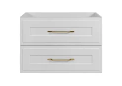 Furnidea Meuble suspendu sous lavabo CLASSIC blanc 80 cm* Meuble Sous Lavabo