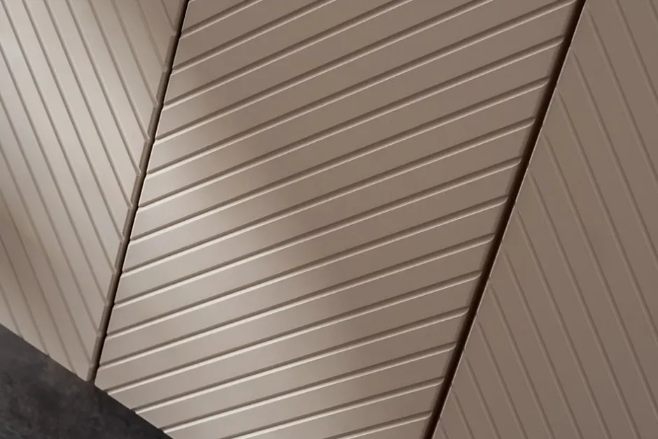 Furnidea Meuble suspendu sous vasque avec 2 portes VIVA CACHEMIRE 60 cm