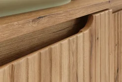 Furnidea Meuble suspendu sous vasque 50 cm à tiroirs NOVA chêne Coast Evoke