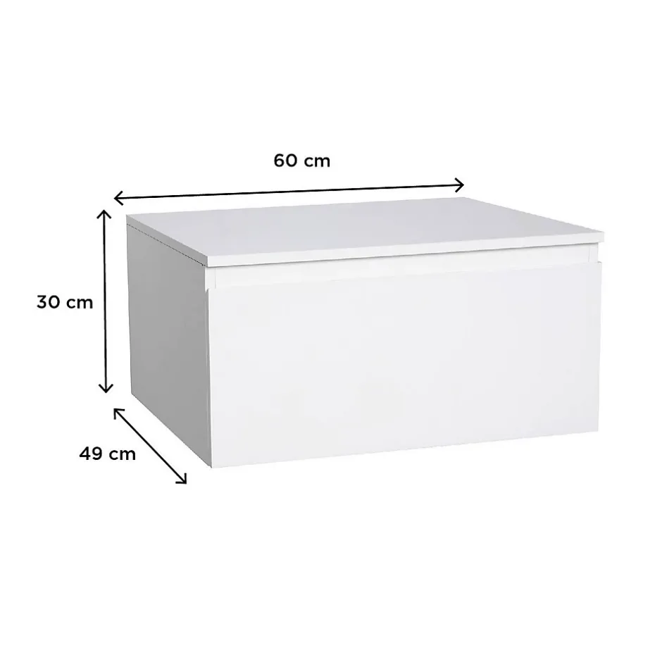 Mob-In Meuble tiroir /Module de rangement Salle de Bain WILL