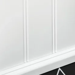 kleankin Meuble WC armoire toilette - porte, support papier - dim. 21L x 17l x 66H cm - blanc* Meuble Wc