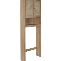 The Home Deco Factory Meuble WC cannage et bois Bali - Type: Mobilier* Armoire De Toilette
