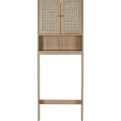 The Home Deco Factory Meuble WC cannage et bois Bali - Type: Mobilier* Armoire De Toilette