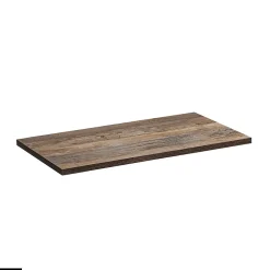 Otitec Meubles sous vasque - 100 cm - avec Vasque à poser et Plan - BOLD OAK