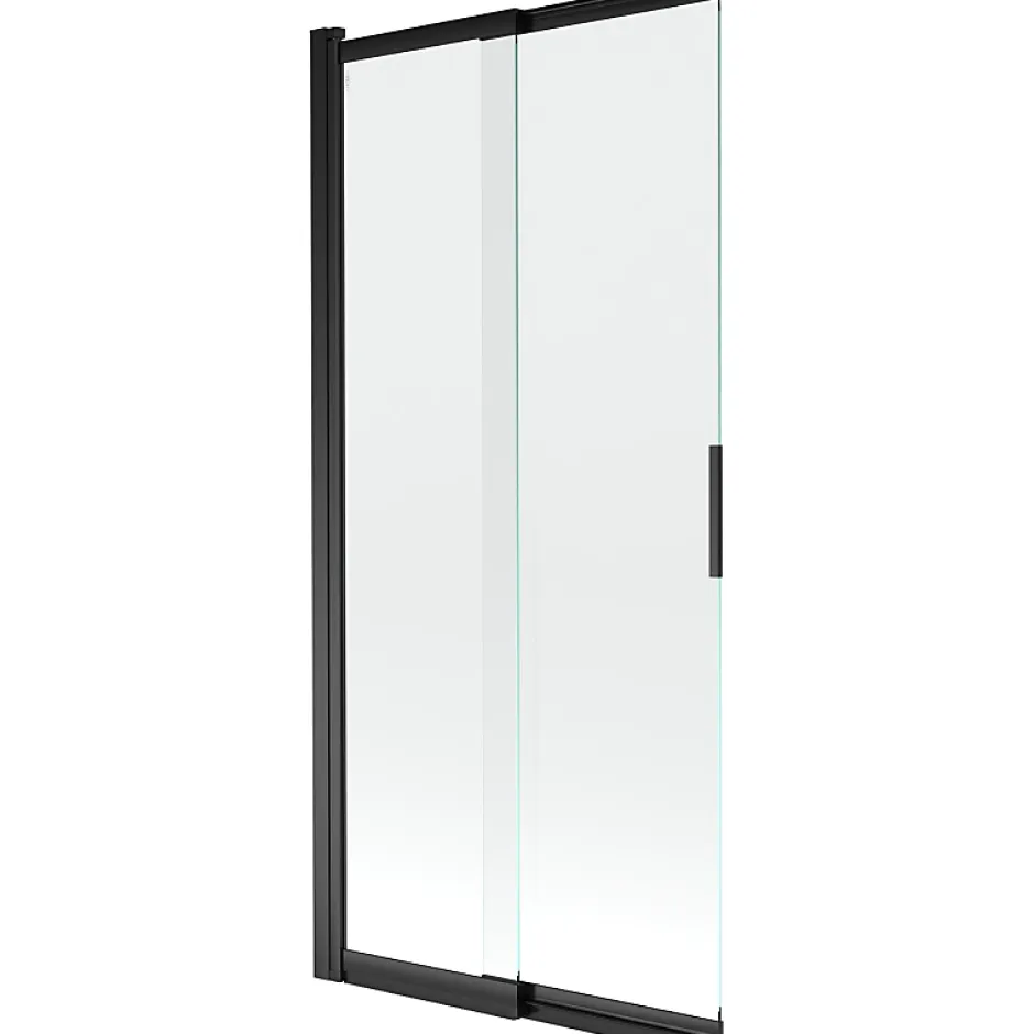 Mexen Fox paroi de douche 2 volets coulissante 85 x 150 cm, transparent, noir - 891-085-002-70-00* Paroi De Douche