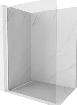 Mexen Kioto L paroi de douche Walk-in 60 x 200 cm, transparent, blanche - 800-060-103-20-00* Cabine De Douche
