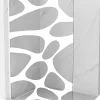 Mexen Kioto L paroi de douche Walk-in 70 x 200 cm, vague blanche, blanc - 800-070-103-20-97* Cabine De Douche