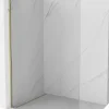 Mexen Kioto L paroi de douche Walk-in 120 x 200 cm, transparent, or - 800-120-103-50-00* Cabine De Douche
