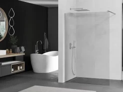 Mexen Kioto paroi de douche Walk-in 80 x 200 cm, transparent 8 mm, chrome - 800-080-101-01-00* Paroi De Douche