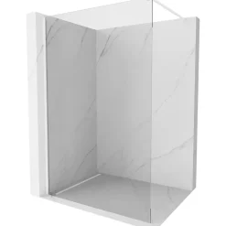 Mexen Kioto paroi de douche Walk-in 50 x 200 cm, transparent 8 mm, blanc - 800-050-101-20-00