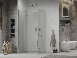 Mexen Lima cabine de douche pliable 120 x 70 cm, transparent, chrome - 856-120-070-01-00