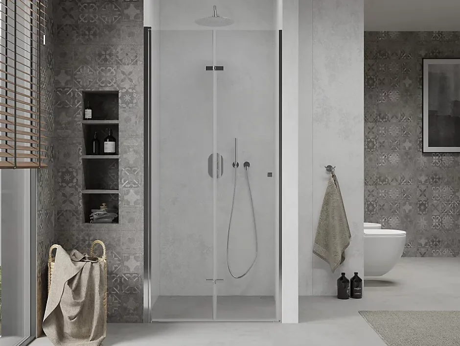 Mexen Lima porte de douche pliantes 60 cm, transparent, chrome - 856-060-000-01-00* Porte De Douche