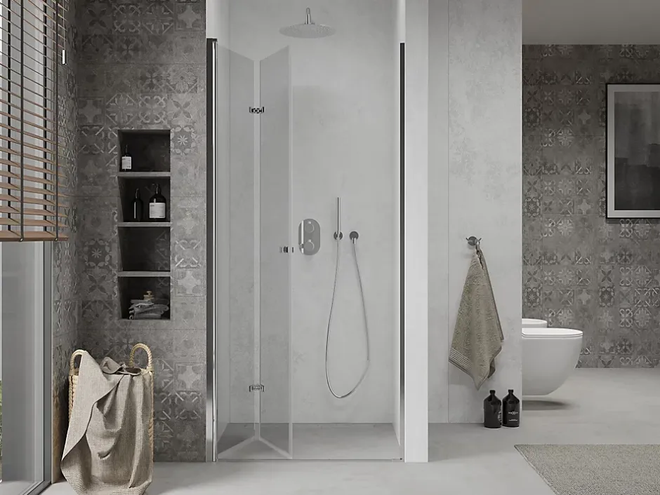 Mexen Lima porte de douche pliantes 60 cm, transparent, chrome - 856-060-000-01-00* Porte De Douche
