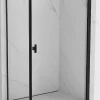 Mexen Mist-B cabine de douche pivotante droite 80 x 110 cm, cadre noir, noir - 8A2T-080-110-70-70-P