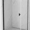 Mexen Mist-B cabine de douche pivotante 100 x 120 cm, transparent, noir - 8A2T-100-120-70-00* Cabine De Douche