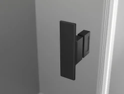 Mexen Mist-B cabine de douche pivotante 100 x 120 cm, transparent, noir - 8A2T-100-120-70-00* Cabine De Douche