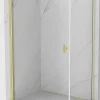 Mexen Mist-B cabine de douche pivotante 80 x 100 cm, transparent, or brossé - 8A2T-080-100-55-00* Cabine De Douche