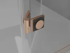 Mexen Mist-F cabine de douche pliante gauche 70 x 80 cm, transparent, cuivre brossé - 8A6T-070-080-65-00-L* Cabine De Douche