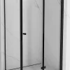 Mexen Mist-F cabine de douche pliante droite 80 x 100 cm, cadre noir, noir - 8A6T-080-100-70-70-P* Cabine De Douche