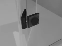 Mexen Mist-F cabine de douche pliante droite 80 x 100 cm, cadre noir, noir - 8A6T-080-100-70-70-P* Cabine De Douche