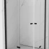 Mexen Mist-F Duo cabine de douche pliante gauche 80 x 70 cm, transparent, noir - 8A6-080L-070P-70-00* Cabine De Douche