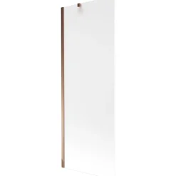 Mexen Next paroi de baignoire 1 vantail 70 x 150 cm, dépoli, or rose - 895-070-000-00-30-60