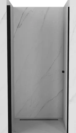 Mexen Pretoria porte de douche pivotante 70 cm, transparent, noir - 852-070-000-70-00* Porte De Douche