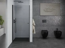 Mexen Pretoria porte de douche pivotante 70 cm, transparent, noir - 852-070-000-70-00* Porte De Douche
