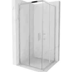 Mexen Rio cabine de douche carrée 90 x 90 cm, transparent, chrome - 860-090-090-01-00* Cabine De Douche
