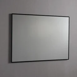 Kiamami Valentina Miroir À Bord Brillant Avec Bordure Noire Mate 100X70 Cm* Miroir Grossissant