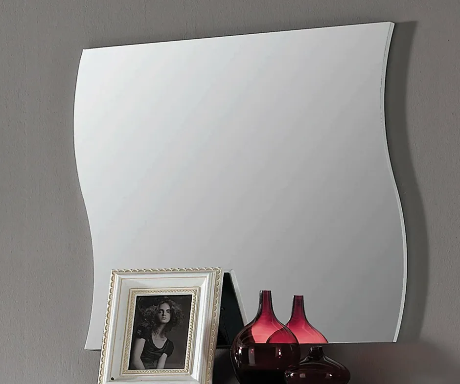 Dmora Miroir Ardin, Miroir de salle de bain, 100% Made in Italy, 110x2h60 cm