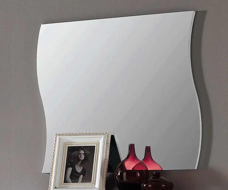 Dmora Miroir Ardin, Miroir de salle de bain, 100% Made in Italy, 71x2h60 cm