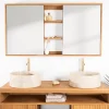 Wanda Collection Miroir armoire de toilette 130 cm