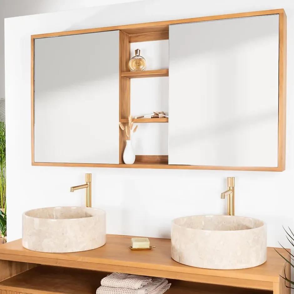 Wanda Collection Miroir armoire de toilette 130 cm