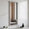 Cooke & Lewis Miroir avec cadre 120 x 45 cm* Miroir Simple