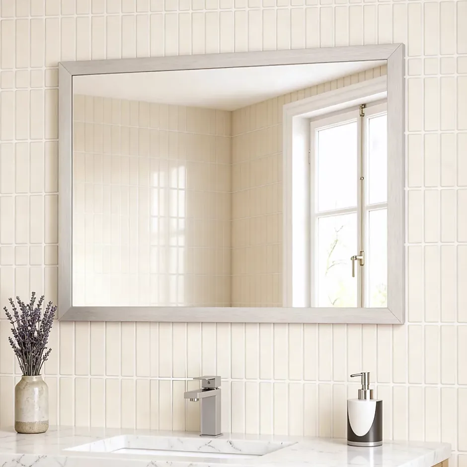 Cooke & Lewis Miroir avec cadre 80 x 60 cm