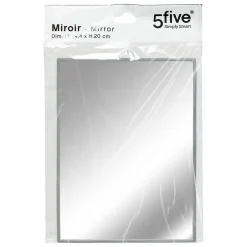 5Five Miroir basique sur pied 15X20 - Gris-* Miroir Simple