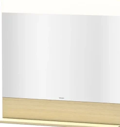 Autres Miroir carré LED 80 x 80 Cm étagère chêne DURAVIT VE751207171 800 mm* Miroir Simple