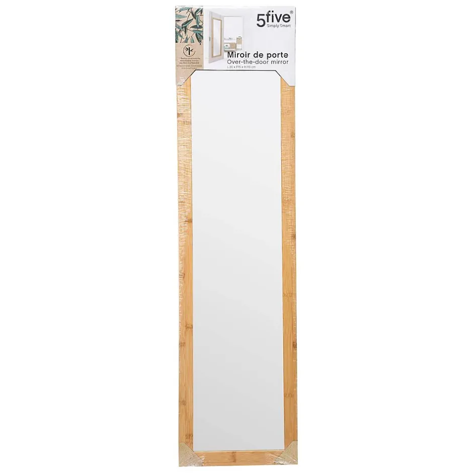 5Five Miroir de porte 110x30 cm Bambou -