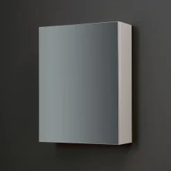 Kiamami Valentina Miroir De Rangement Mural À Une Porte Avec Tablette Interne En Verre* Armoire De Toilette
