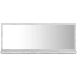 Helloshop26 Miroir de salle de bain 90 gris